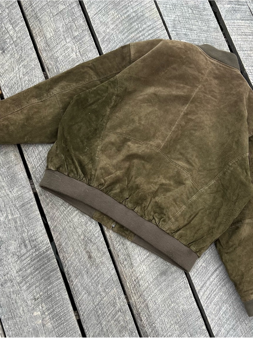 Vintage Reed Leather Bomber Jacket - Picture 5 of 5